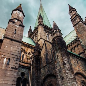 "NIDAROS CATHEDRAL TOWERS"
